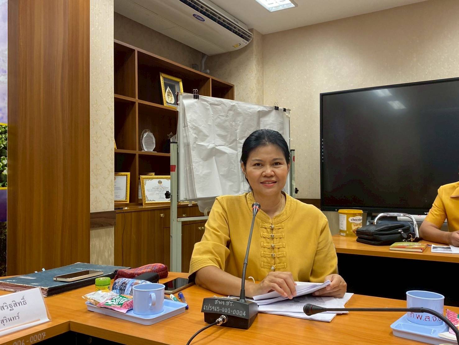 เข้มข้น! ประชุมสรุปผลการดำเนินงาน/ถอดบทเรียนโครงการนวัตกรชุมชน “Surin Successful”